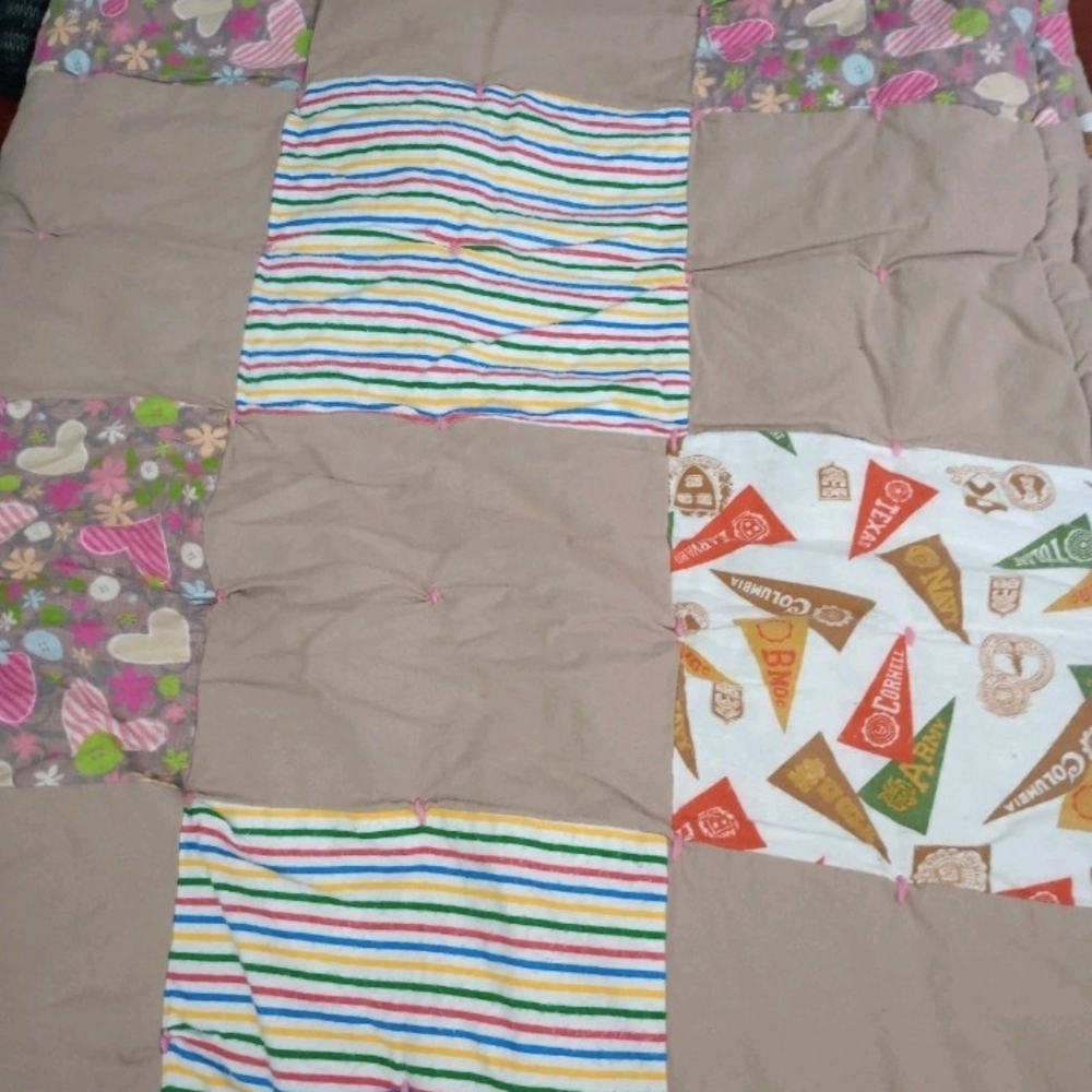 Colorful Patchwork Quilt